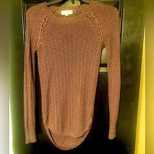 Long Mauve Sweater